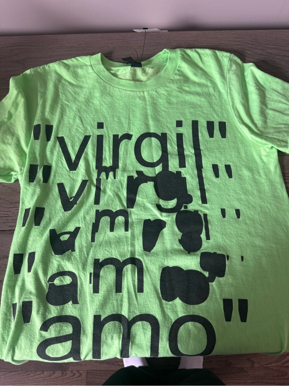 Virgil Abloh x MCA Figures of Speech Amo Tee